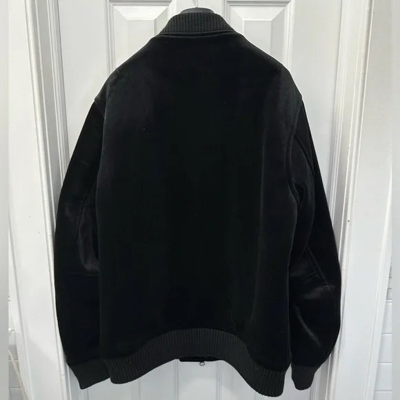 Saturdays New York City Calvin Velvet Bomber Jacket